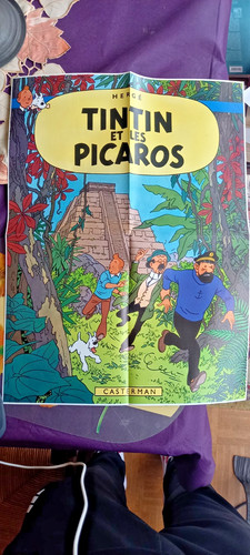 Affiche originale tintin - originale, et