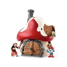 Schleich Smurf House with Papa