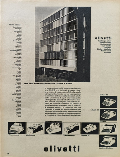 Olivetti sede milano - sede, di