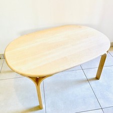 Solid Beech Wood Coffee Table - Haslev Møbelsnedkeri - Scandinavian Design