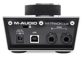 Audio track hub interface - m-audio, m-track