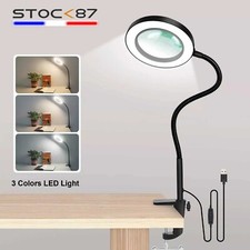 2099# loupe x5 avec éclairage LED  - maquette, modélisme, électronique, bijoux..