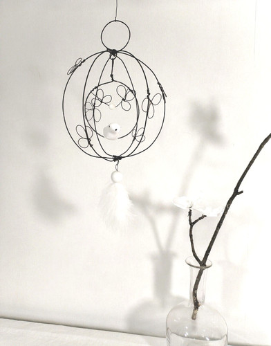Cage rond fil fer - fil,