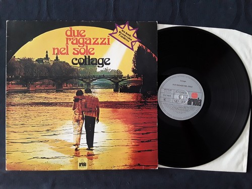 Collage due ragazzi nel - collage, –