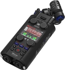 ZOOM H5 Studio Handy Recorder - Microphone stéréo à grande membrane, 32 bits