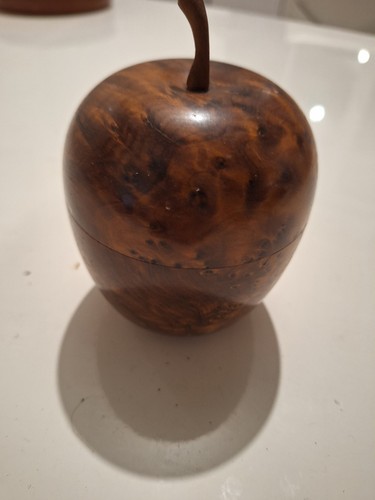 Pomme bois tournée porte - pomme,