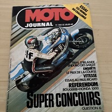 MOTO JOURNAL  255 Ner a Car