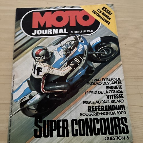 Moto journal 255 - ner, a