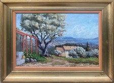 Tableau Peinture Cadre 20è