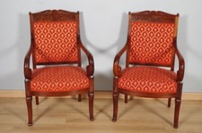Paire de fauteuils époque Restauration
