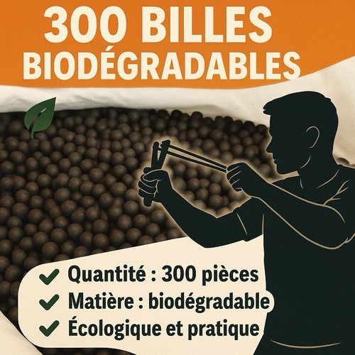 Billes pour fronde - fronde, mm