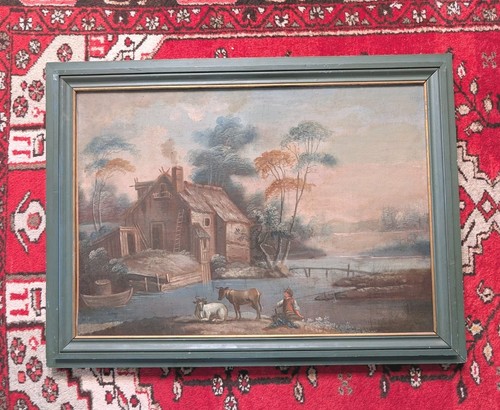 Hst paysage pastorale - hst,