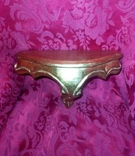 Petite console murale en bois