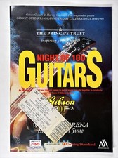 Queen Brian May Slash Gibson Guitare Programme + Ticket 100th Anniversaire 1994