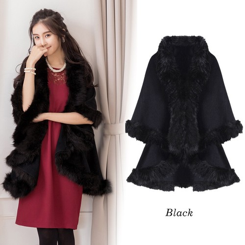 Femme tricot poncho cape - femme,