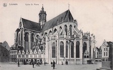 BELGIUM LEUVEN CHURCH SAINT PIERRE