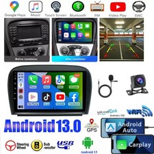 4+64G For Mercedes-Benz SL R230 SL350 SL500 SL300 Android 13 CarPlay Radio GPS