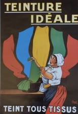 Affiche publicitaire ancienne