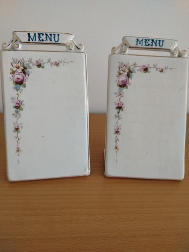 Lot porte menu anciens en - lot,