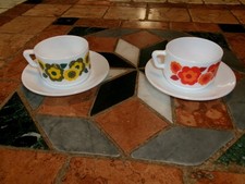 Vintage Lot de 2 Tasses