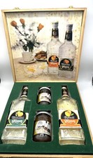 Vintage Liqueur en Cassette Originale 1970's Grappa Rametz 2 Bouteilles