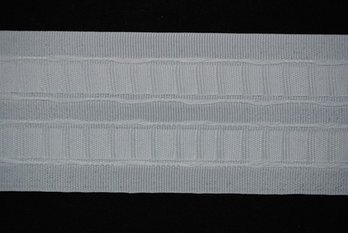 Ruflette blanche 7cm large - ruflette,