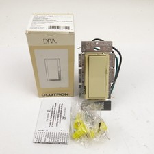 Lutron DIVA DV-600P-IV SP Incandescent 600W Preset Dimmer  Ivory NEW