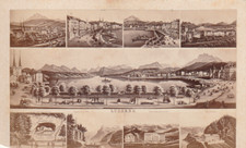 LUZERNE LUCERNE ca 1874 PHOTO