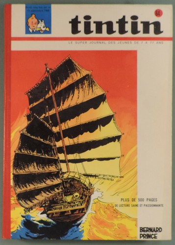 Tintin hebdomadaire recueil - tintin, 84