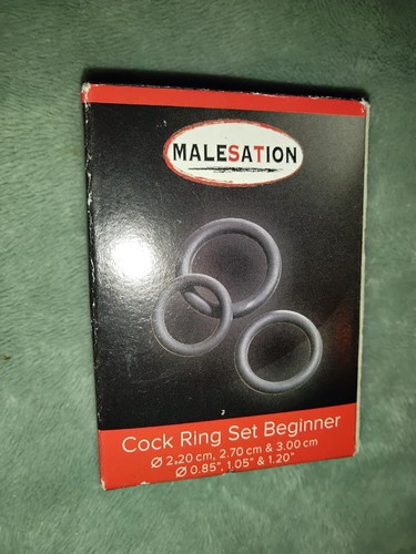 Lot trois cock ring set - de,