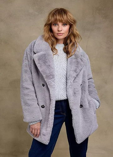 Manteau fourrure - manteau,