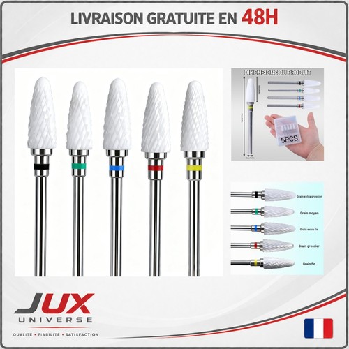 Embouts ponceuse ongles - embouts,