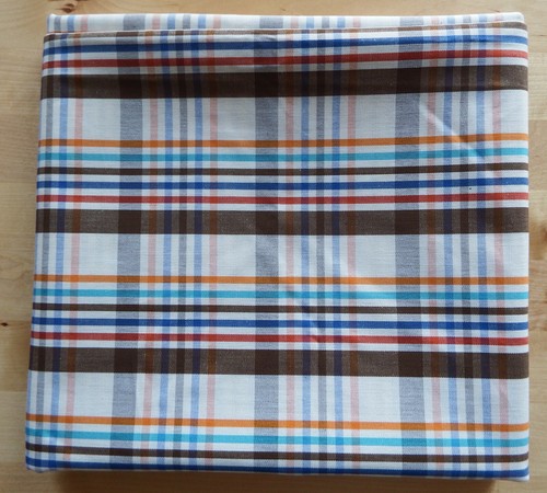 Tissu vintage écossais madras - tissu,