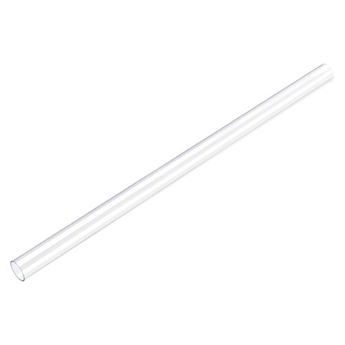Tube rigide rond - , transparent