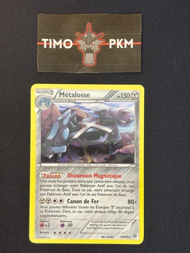 Carte pokémon métalosse - :,