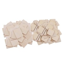 100 Pièces MDF Morceaux  Non