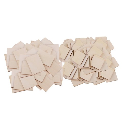 100 pièces mdf morceaux non - pièces,
