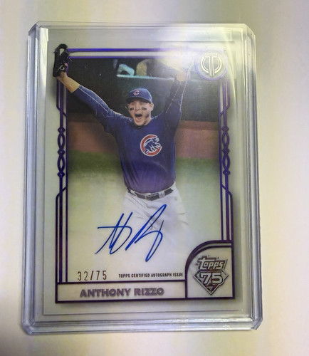 Topps 2026 tribute anthony - 2026,