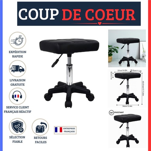 Tabouret roulettes - à,