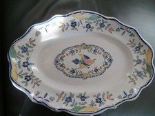 ancien grand plat en faillance