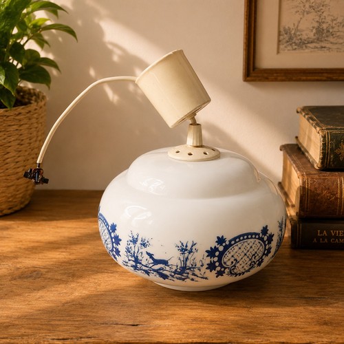 Suspension vintage opaline - vintage,