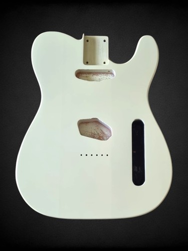 Corps telecaster cream yellow - cream,