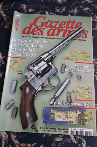 Revue gazette armes 305 - revue, n°305