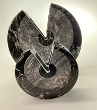 Sergio Asti Marble Vases, Matched Set