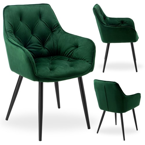 Fauteuil velours vert - fauteuil,
