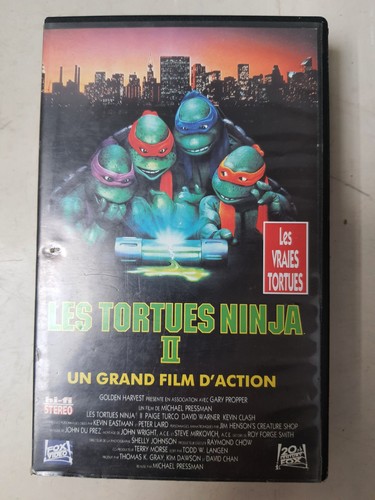 Cassette vhs les - vhs, ninja
