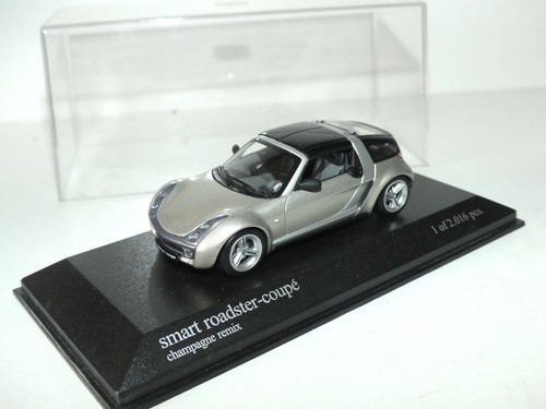 Smart roadster coupe 2003 - coupe, gris