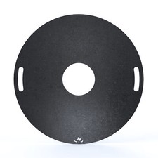 Grillring XXL Plaque Feuerplatte BBQ pour Baril de Feu & Barbecue Sphérique