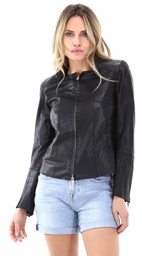 Veste cuir noir pour - veste,