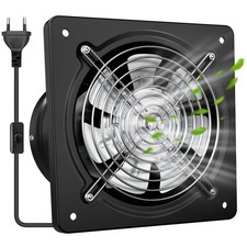 Extracteur d'Air Chaud 150 mm – Puissant Silencieux et Efficace | Valve Anti-...